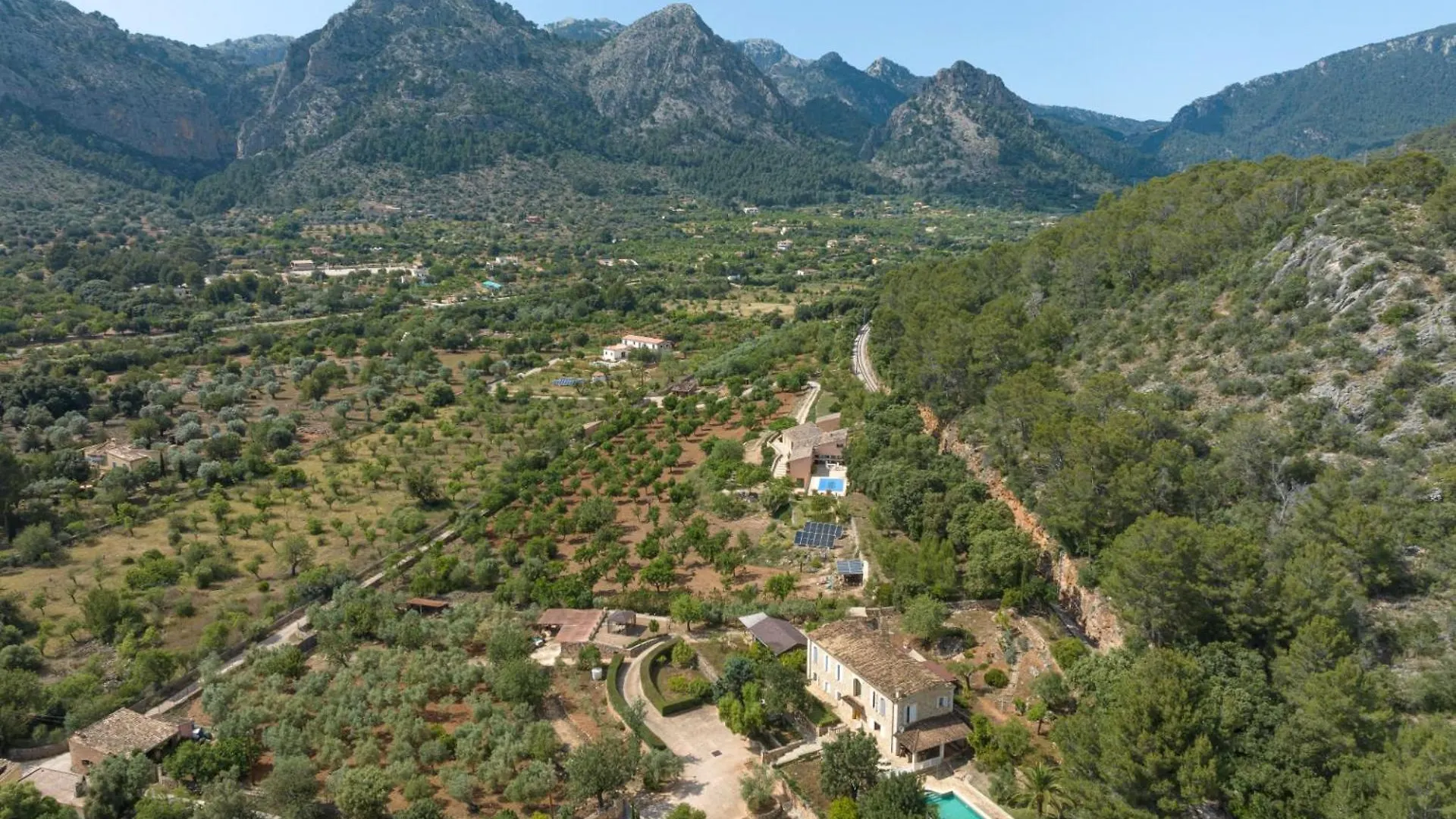 Villa Hall Of The Mountain Pool - Bunyola